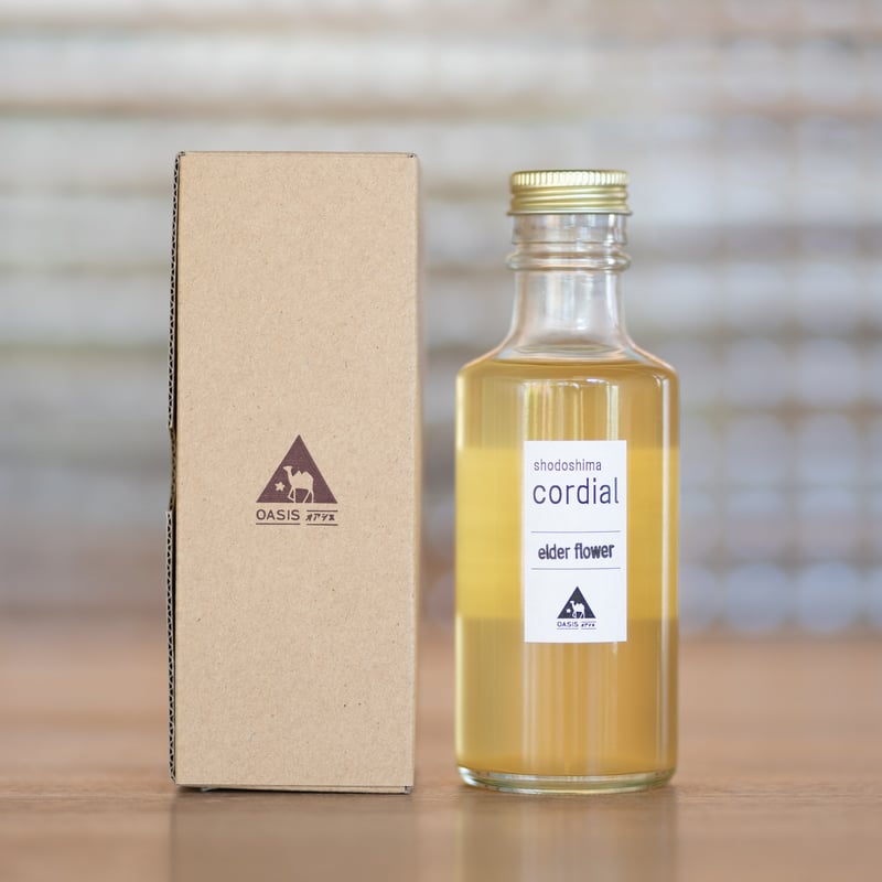 自家製エルダーフラワーコーディアル | Oasis