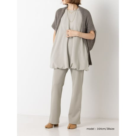 【 YENN 】　W JERSEY FLARE PT