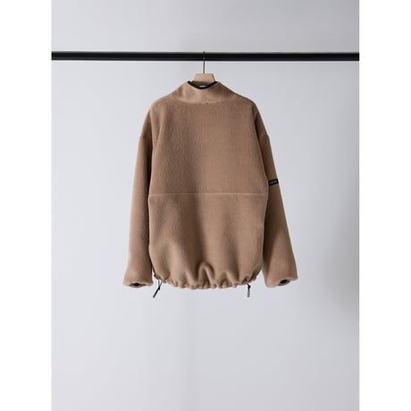 【 YENN 】　SHAGGY HALF ZIP JK