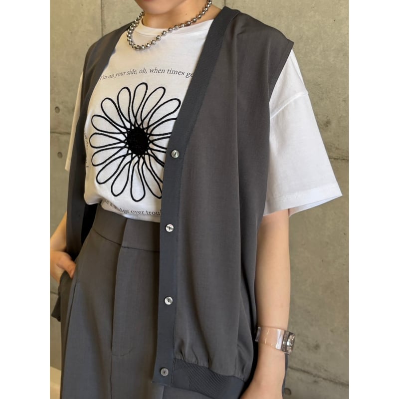 ✨再入荷✨【 ROSIEE 】裾タック入りコクーンベスト | selectshop RJ