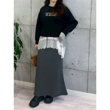 【 ROSIEE 】 大人可愛い裾レースTOPS