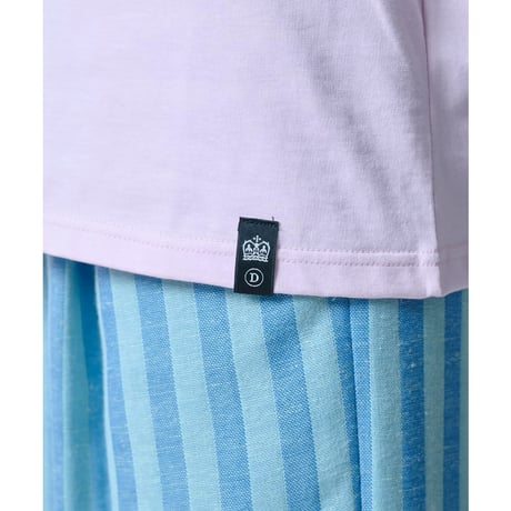 【 DSC 】　ベアフリル刺繍コットンTシャツ