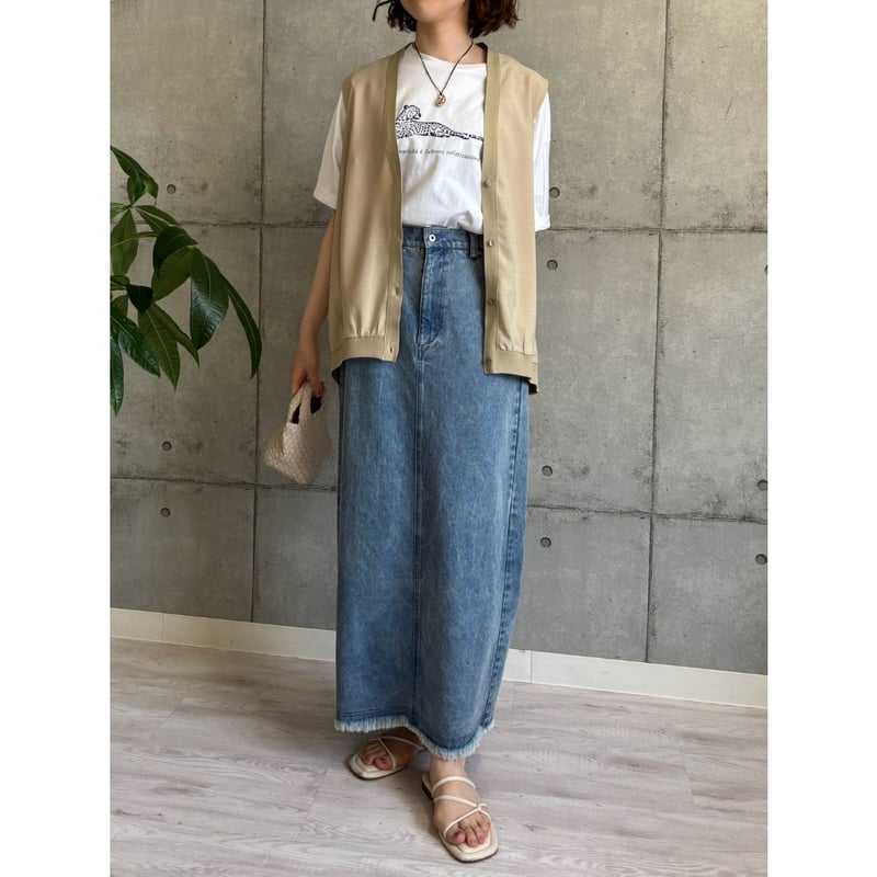 タック入りコクーンベスト ✨再入荷✨【 ROSIEE 】裾タック入りコクーンベスト | selectshop RJ