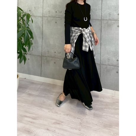 【 ROSIEE 】 ダブルフェイスチェックシャツ