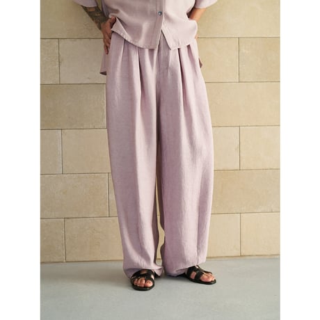 【 YENN 】 VOLUME CURVE PANTS