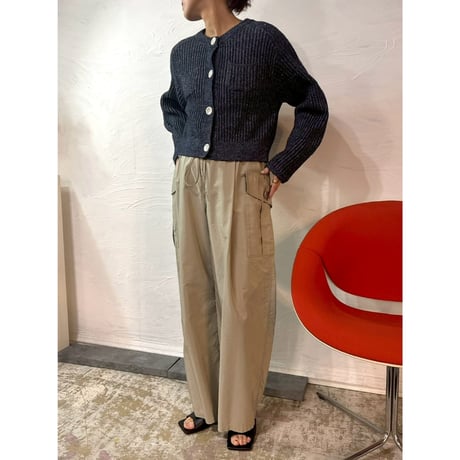 【 cafune 】　cotton cupra cargo easy pants