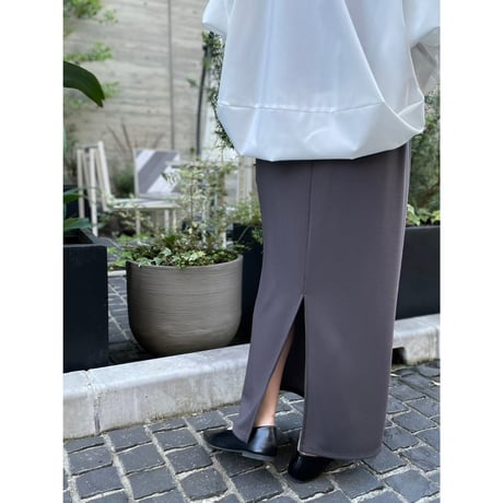 【 cafune 】rib tight skirt
