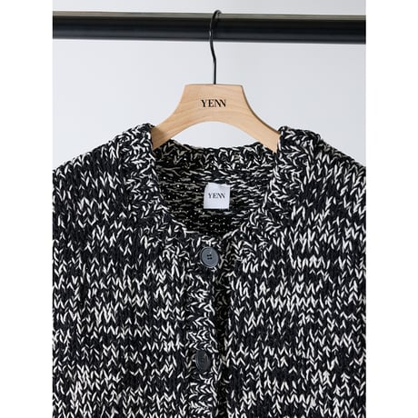 ✨追加生産決定✨【 YENN 】MIX HAND KNIT VEST