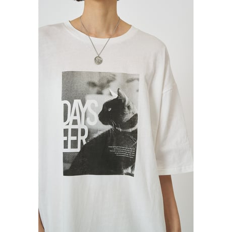 【 CHIGNON 】 アニマルフォト”CAT”Tee