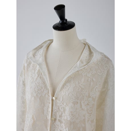 【 YENN 】 PORTABLE LACE HOODIE