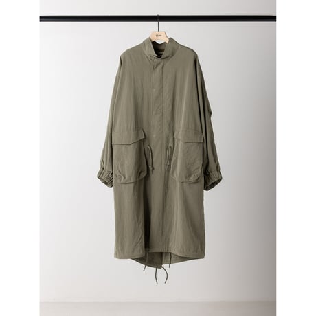 【 YENN 】　WASHED LONG COAT (納期9月上旬～中旬)