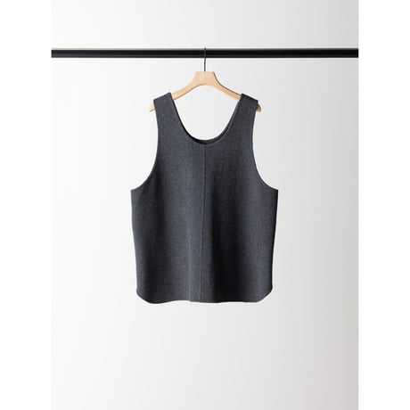 【 YENN 】　W FACE OVER VEST(納期：9月上旬～中旬)