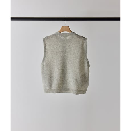 【 YENN 】 LINEN SHEER VEST