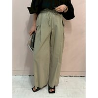 【 cafune 】　cotton cupra cargo easy pants