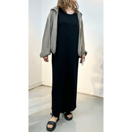 【 cafune 】rib camisole onepiece