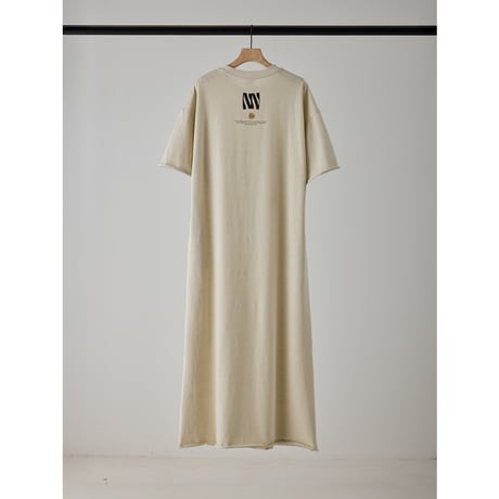 【 YENN 】  LINEN TOUCH T DRESS