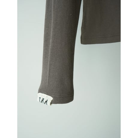 【 YENN 】　U-NECK LONG TEE