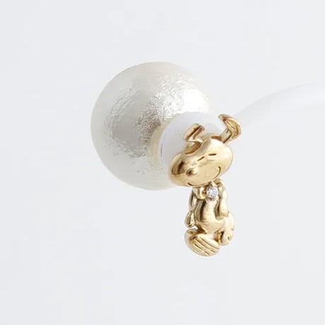 【SNOOPY star★d'or】Love & Dancing with Snoopy ピアス