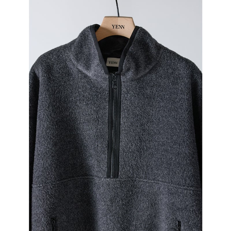 ✨限定再入荷✨【 YENN 】SHAGGY HALF ZIP JK | selectshop RJ
