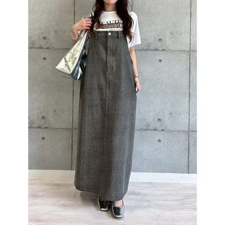 【 ROSIEE 】　レオパードチュール重ねTシャツ