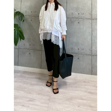 【 ROSIEE 】 大人可愛い裾レースTOPS
