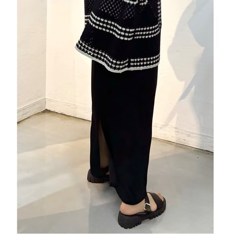 【 cafune 】rib tight skirt