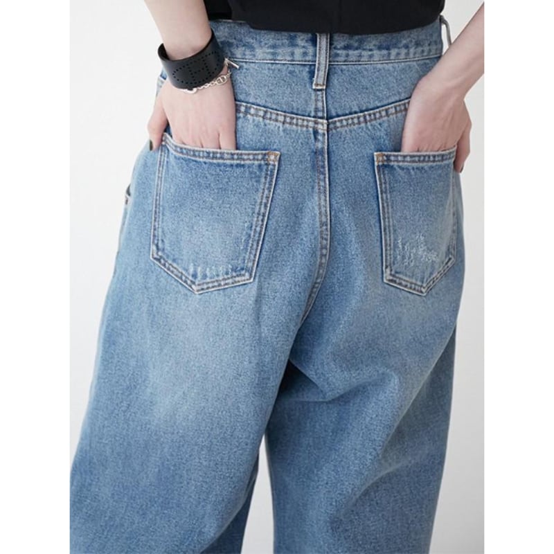 YENN 】HIGH RISE TUCK WIDE PT | selectshop RJ