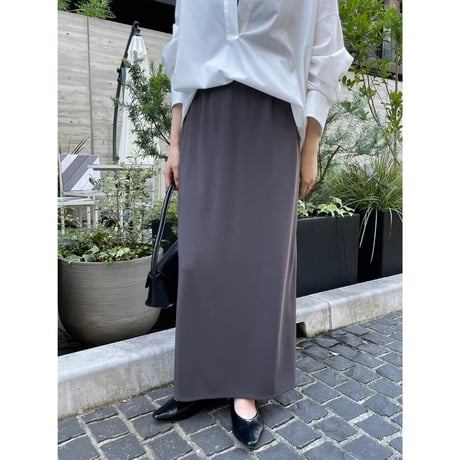 【 cafune 】rib tight skirt