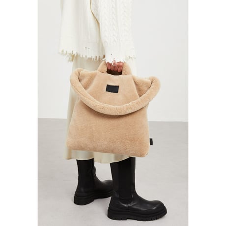 【 ottod'Ame 】Teddy Padded Bag