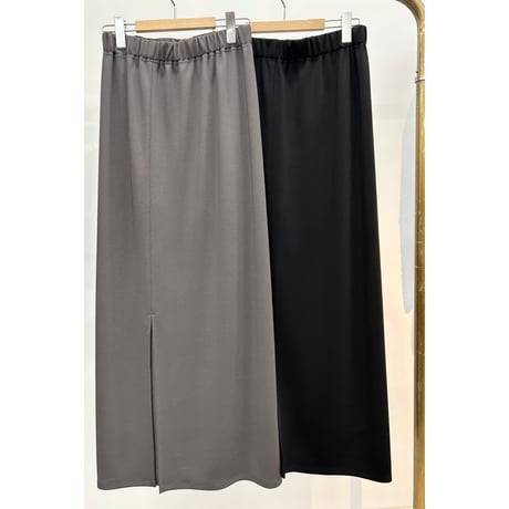 【 cafune 】rib tight skirt