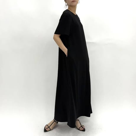 【 cafune 】　mat georgette flare onepiece