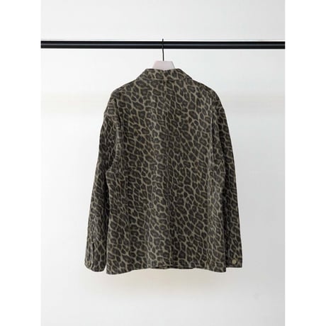 【 CHIGNON 】　ウォッシュドレオパードJK