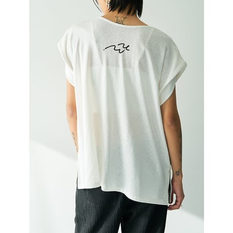 【 YENN 】 TWIST PRINT TEE