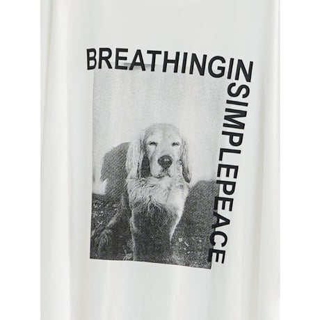 【 CHIGNON 】 アニマルフォト”DOG”Tee