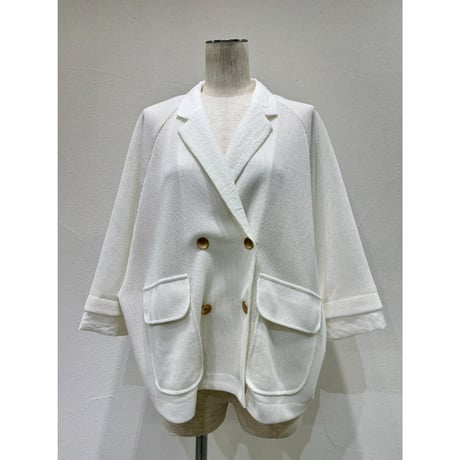 【 CYAN TOKYO 】 ニットライクメッシュWジャケット