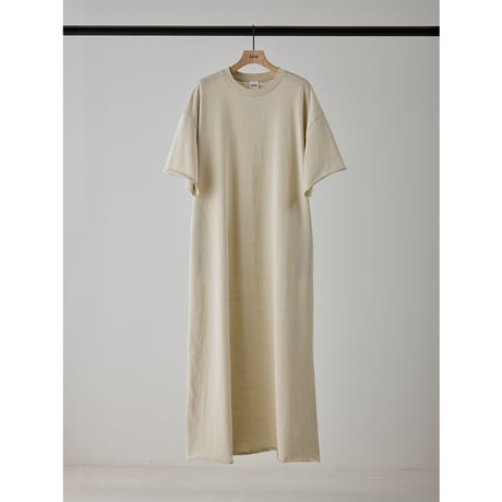 【 YENN 】  LINEN TOUCH T DRESS