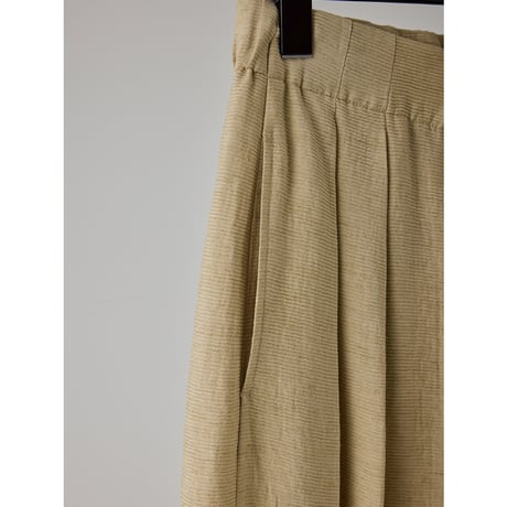 【 YENN 】 VOLUME CURVE PANTS