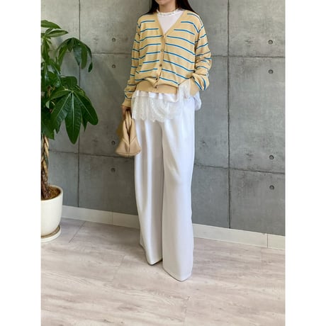 【 ROSIEE 】 大人可愛い裾レースTOPS