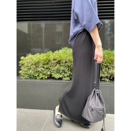 【 cafune 】rib tight skirt