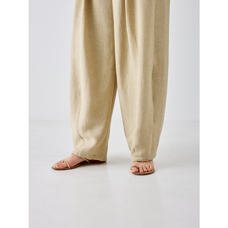 【 YENN 】 VOLUME CURVE PANTS