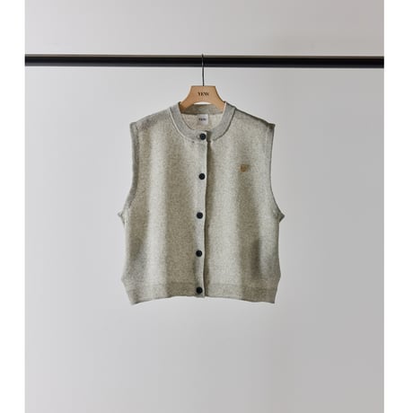 【 YENN 】 LINEN SHEER VEST