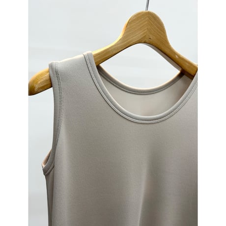 【 cafune 】rib camisole onepiece