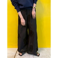 【 cafune 】　sheer embroidery layered pants