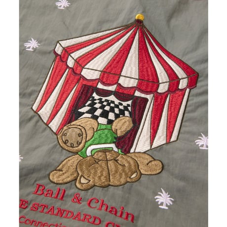 【 DSC×Ball＆Chain  】 ローリングベア ミニショッピングバッグ