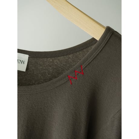 【 YENN 】　U-NECK LONG TEE