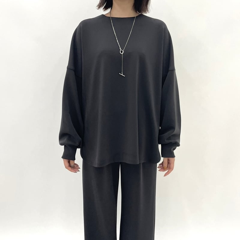 cafune 】double knit relax pullover | selectsh - トップス