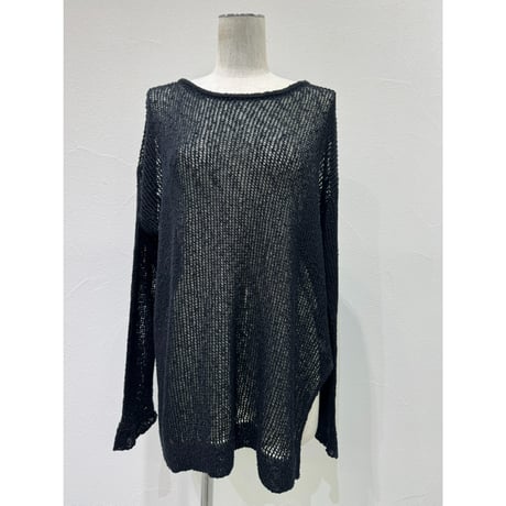 【 CYAN TOKYO 】 ネップメッシュニットTOPS
