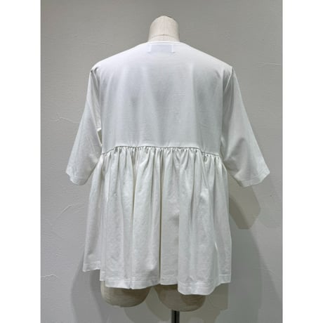 【 CYAN TOKYO 】 スクエアネックバックギャザーTOPS