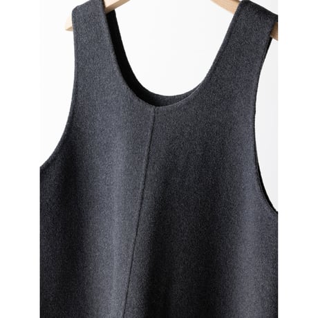 【 YENN 】　W FACE OVER VEST(納期：9月上旬～中旬)