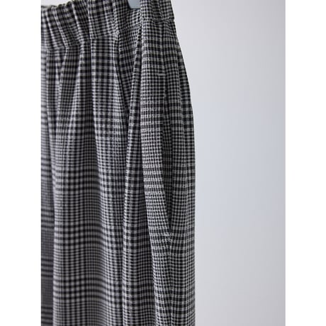 【 YENN 】PLAID TUCK EASY PT